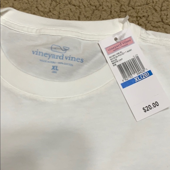 Vineyard Vines Boys Pocket Tee XL - Picture 3 of 3